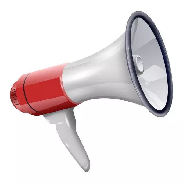 وکتور بلندگو واقع بینانه شماره چهار