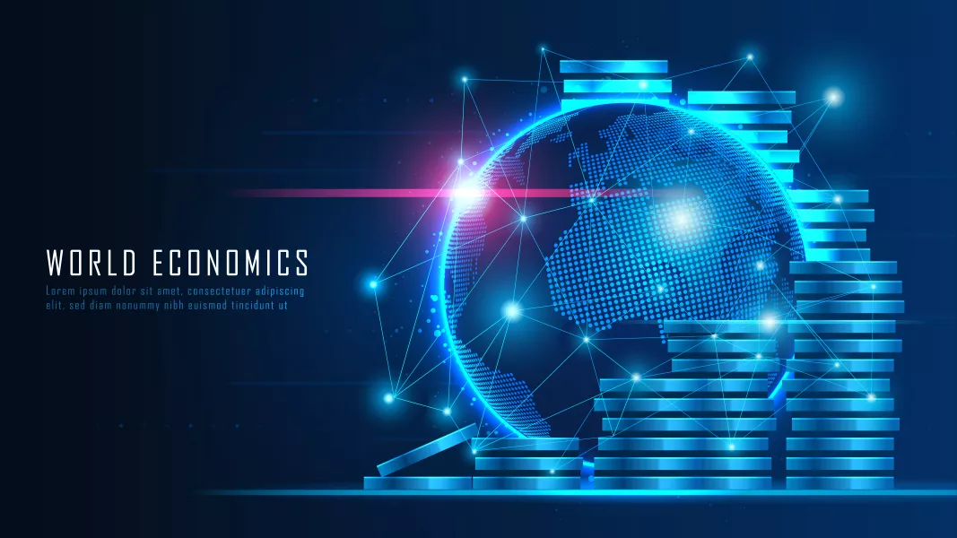 وکتور پس زمینه درخشان تجاری و کسب و کار