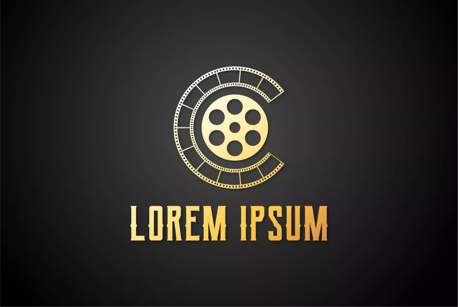 وکتور لوگو فیلم و سینما طلایی