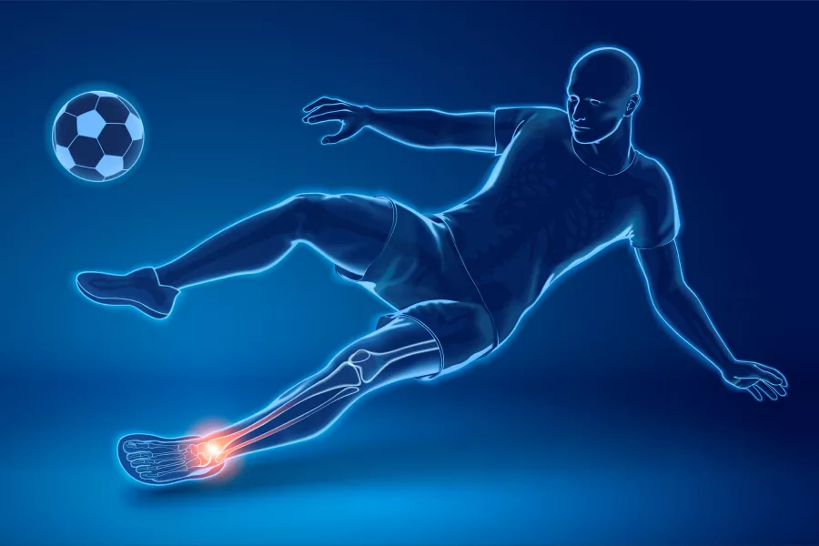 وکتور پس زمینه ورزشی فوتبال