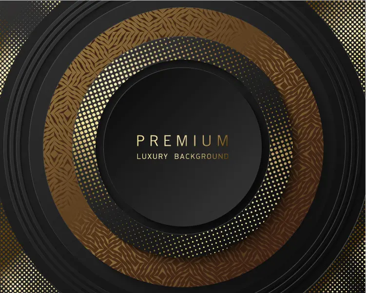 وکتور پس زمینه لایه ای دایره ای