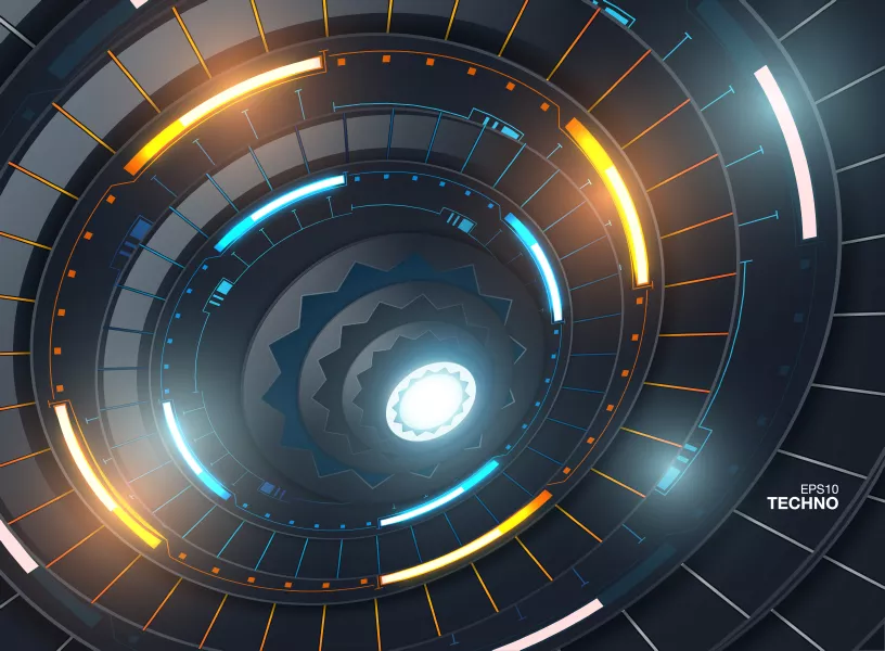 وکتور پس زمینه سه بعدی مدرن شماره یک