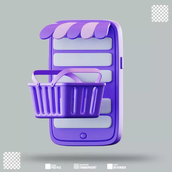 دانلود فایل موکاپ خرید آنلاین و فروشگاه اینترنتی