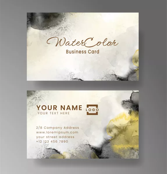 وکتور کارت ویزیت مدرن