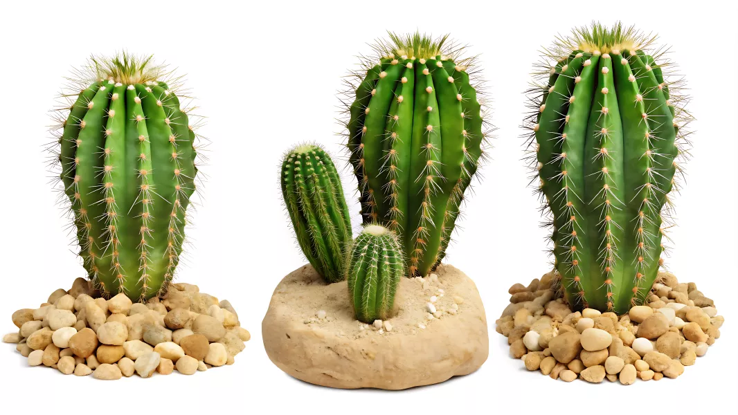 وکتور واقع بینانه گل کاکتوس