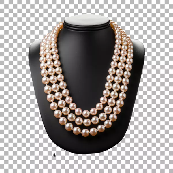 دانلود موکاپ گردنبند مروارید