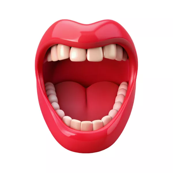 دانلود موکاپ سه بعدی دهان