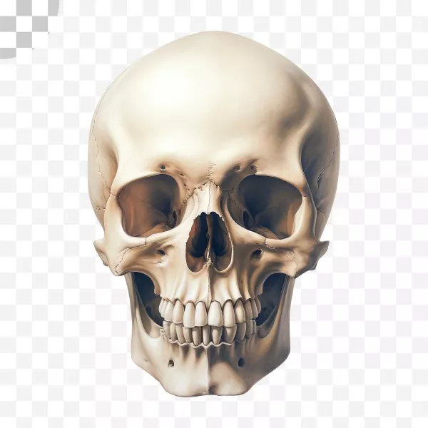 دانلود موکاپ جمجمه انسان