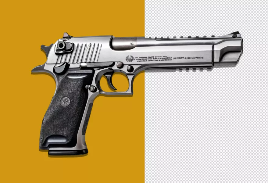 دانلود موکاپ تفنگ و اسلحه کمری شماره دو