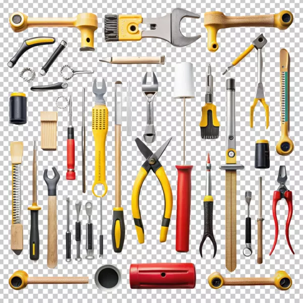 موکاپ واقع بینانه ابزار آلات مختلف