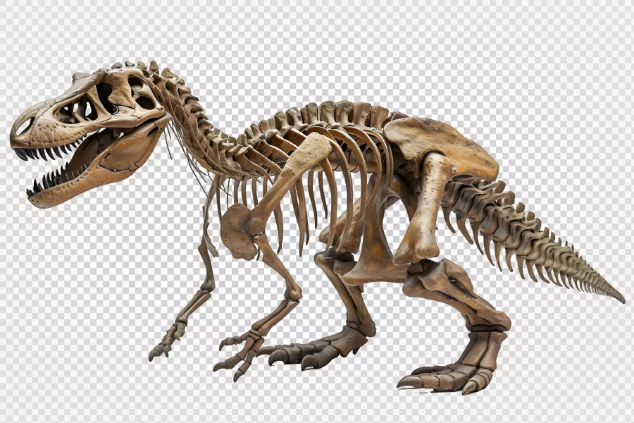 دانلود موکاپ اسکلت دایناسور