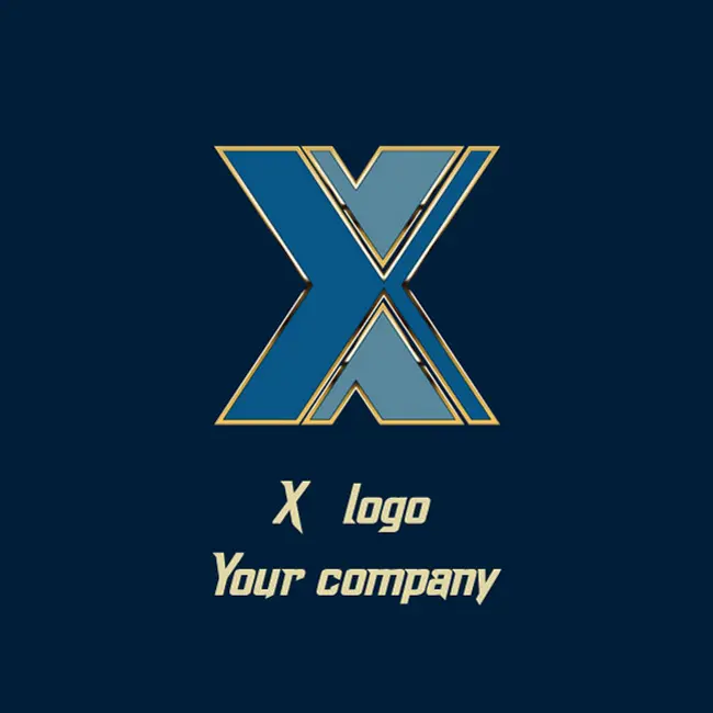 وکتور لوگو لوکس حرف انگلیسی X